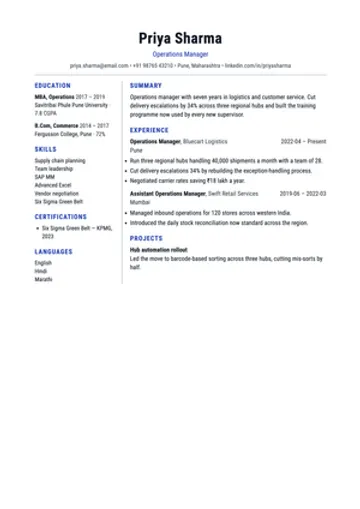 Dual resume template: A slim left column behind a hairline. One page for students, but two columns.